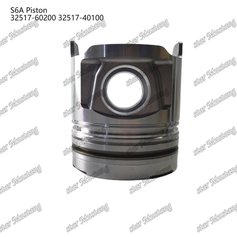 S6A Piston Mesin 32517-60200 32517-40100 3335 Untuk suku cadang mesin Mitsubishi