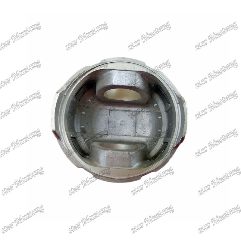 Piston DB58 Bagian bawah persegi 35mm lubang pin Kamar pembakaran 54mm 65.02501-0153 Untuk Bagian Perbaikan Mesin Diesel Doosan