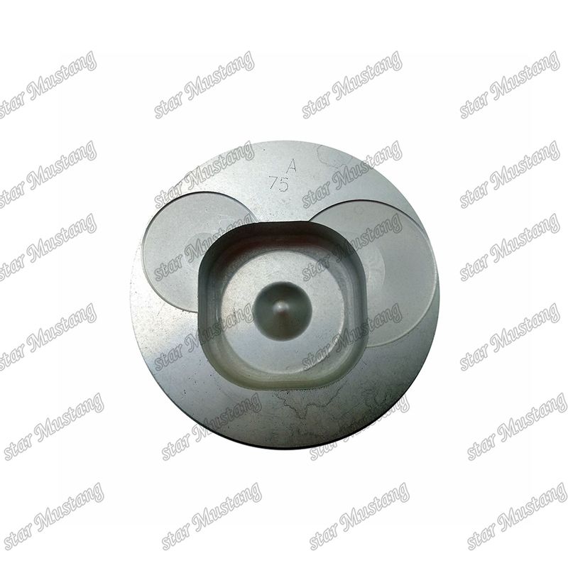 Piston DB58 Bagian bawah persegi 35mm lubang pin Kamar pembakaran 54mm 65.02501-0153 Untuk Bagian Perbaikan Mesin Diesel Doosan