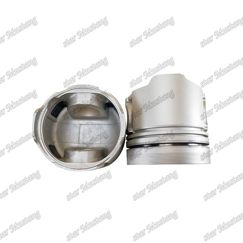 Piston DB58 bawah bulat 35mm lubang pin ruang pembakaran 54mm 65.02501-0195 Untuk Doosan Diesel Mesin Perbaikan Bagian