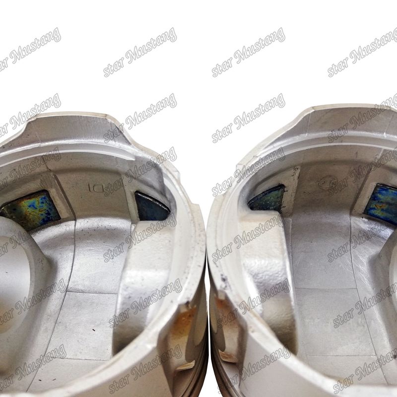 Piston DB58 bawah bulat 35mm lubang pin ruang pembakaran 54mm 65.02501-0195 Untuk Doosan Diesel Mesin Perbaikan Bagian