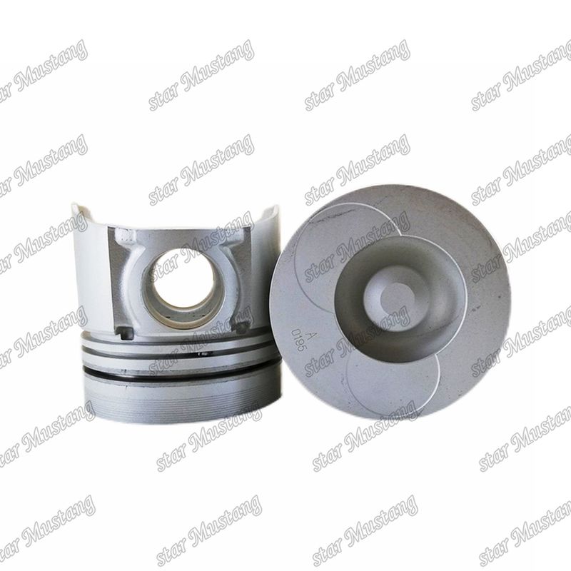 Piston DB58 bawah bulat 35mm lubang pin ruang pembakaran 54mm 65.02501-0195 Untuk Doosan Diesel Mesin Perbaikan Bagian