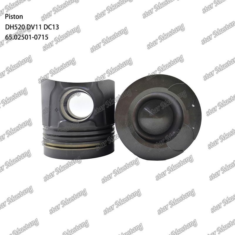 Piston DH520 DV11 DC13 65.02501-0715 Untuk Bagian Perbaikan Mesin Diesel Doosan