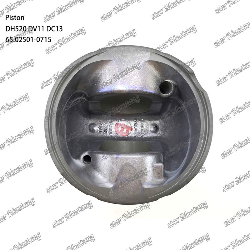Piston DH520 DV11 DC13 65.02501-0715 Untuk Bagian Perbaikan Mesin Diesel Doosan