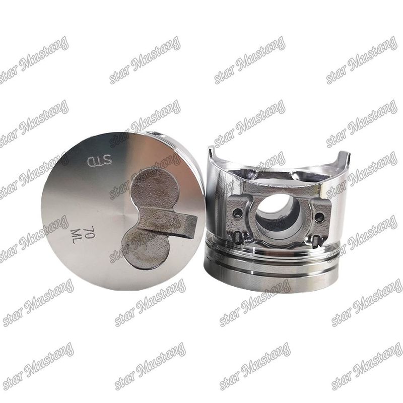 Piston 2D70E-5 3TNV70 2YM15 3YM20 119515-22080 Untuk bagian perbaikan mesin diesel Yanmar