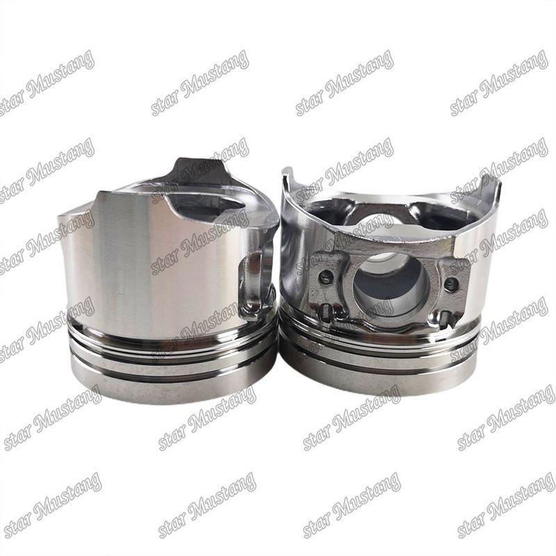 Piston 2D70E-5 3TNV70 2YM15 3YM20 119515-22080 Untuk bagian perbaikan mesin diesel Yanmar