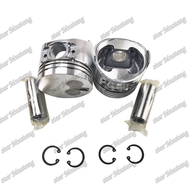 Piston 2D70E-5 3TNV70 2YM15 3YM20 119515-22080 Untuk bagian perbaikan mesin diesel Yanmar