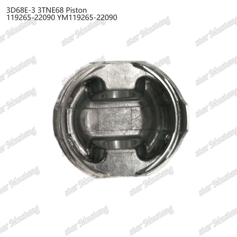 Piston 3D68E-3 3TNE68 Tinggi 53mm 119265-22090 YM119265-22090 Untuk bagian perbaikan mesin diesel Yanmar
