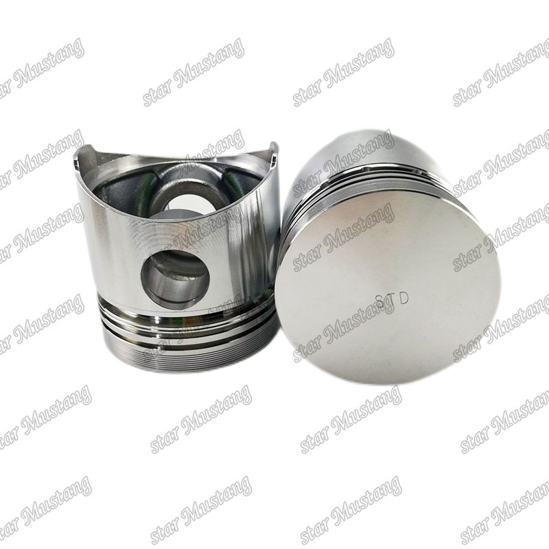 Piston 3D75-1 3T75 3T75HL Flat Bottom 121500-22090 YM121500-22090 Untuk Bagian Perbaikan Mesin Diesel Yanmar