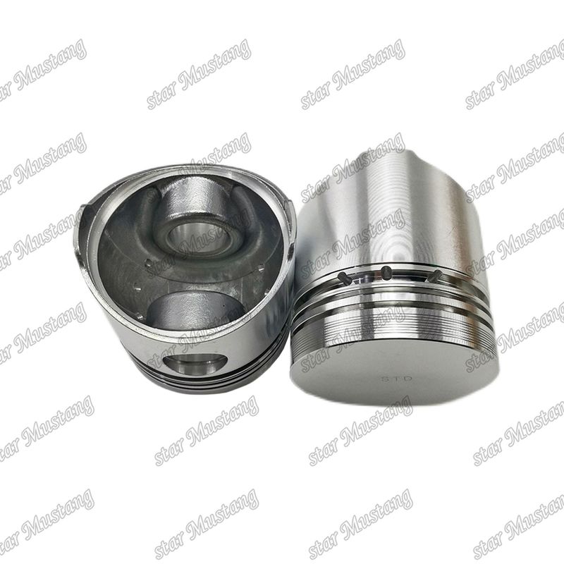 Piston 3D75-1 3T75 3T75HL Flat Bottom 121500-22090 YM121500-22090 Untuk Bagian Perbaikan Mesin Diesel Yanmar