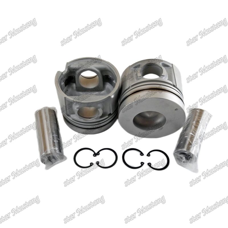 FD46 Piston Mesin Tanpa Minyak Galeri 12010-0T311 Untuk Bagian Cadang Mesin Nissan