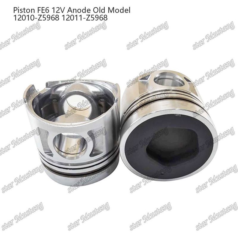 FE6 Piston Mesin 12 Katup 12010-Z5968 12011-Z5968 Untuk suku cadang mesin Nissan