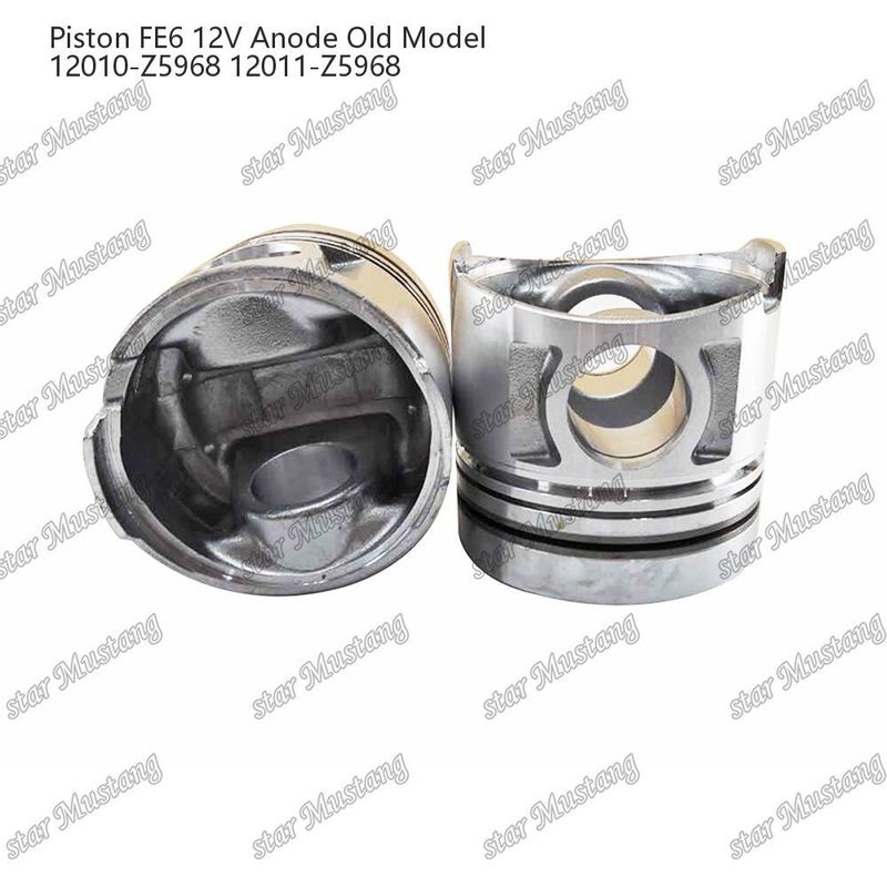 FE6 Piston Mesin 12 Katup 12010-Z5968 12011-Z5968 Untuk suku cadang mesin Nissan
