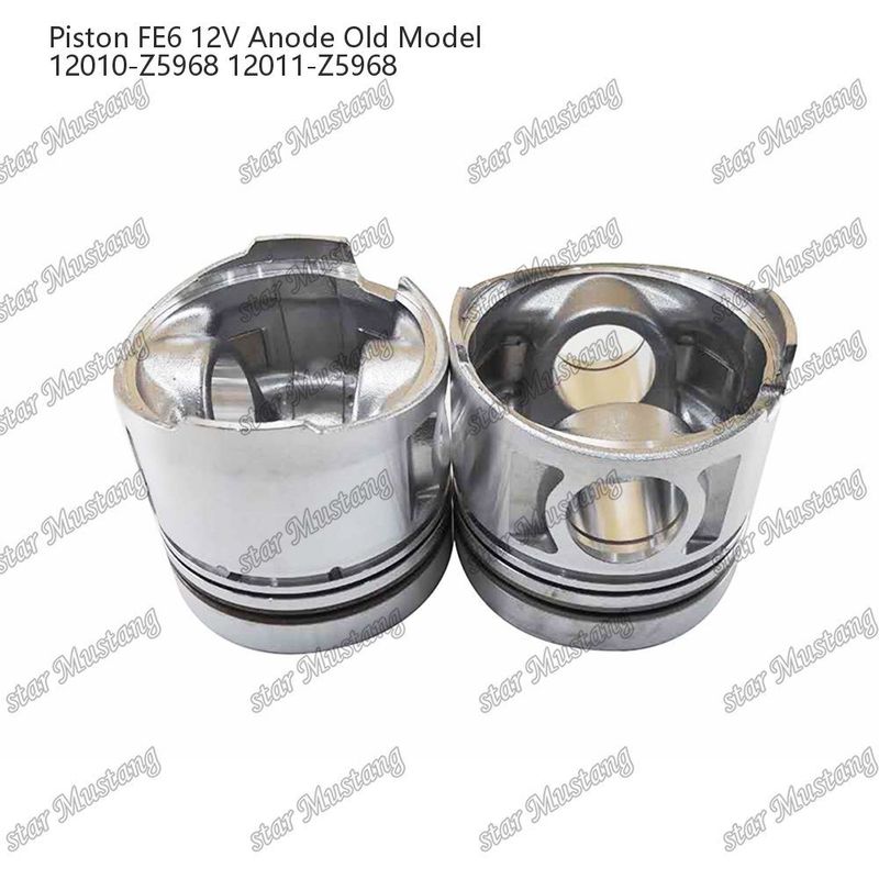FE6 Piston Mesin 12 Katup 12010-Z5968 12011-Z5968 Untuk suku cadang mesin Nissan