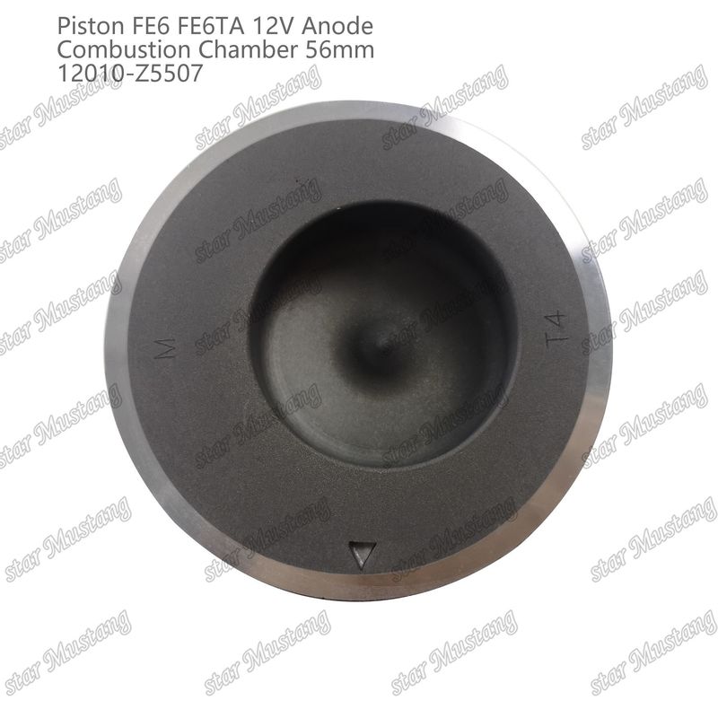 FE6 FE6TA Mesin Piston12V Ukuran Kamar 56mm 2.5x2x4mm 12010-Z5507 Untuk suku cadang mesin Nissan