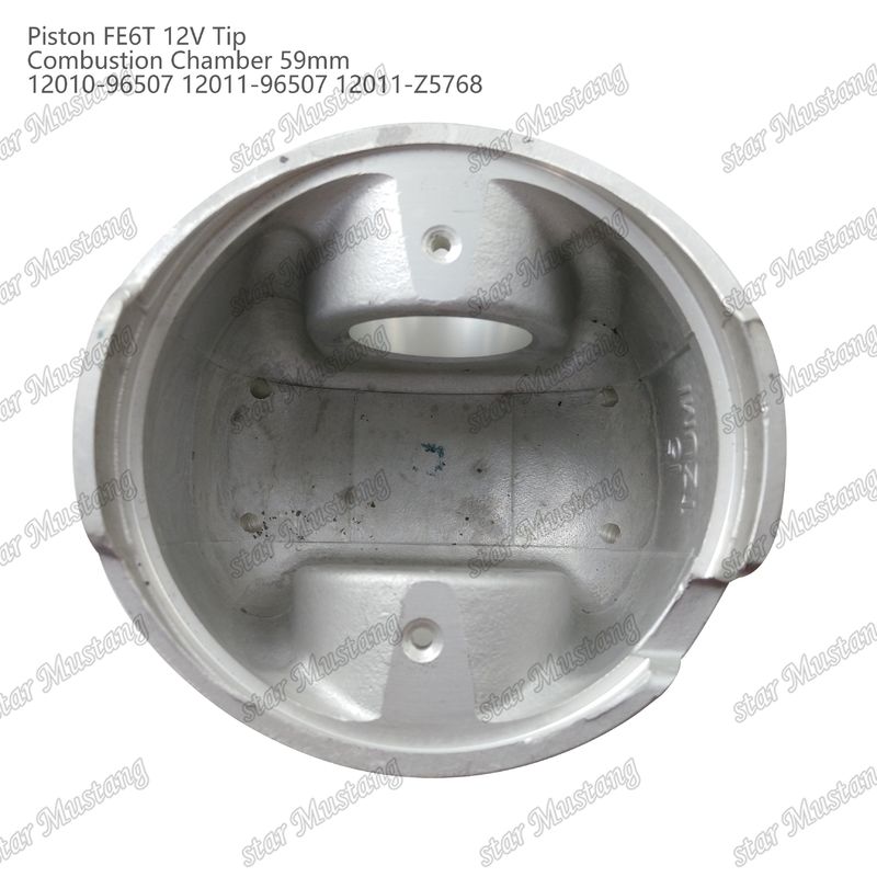 FE6T Mesin Piston 12V Kamar Ukuran 59mm 3x2x4mm 12010-96507 12011-96507 12011-Z5768 Untuk suku cadang mesin Nissan