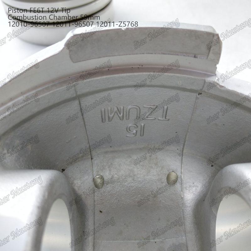 FE6T Mesin Piston 12V Kamar Ukuran 59mm 3x2x4mm 12010-96507 12011-96507 12011-Z5768 Untuk suku cadang mesin Nissan