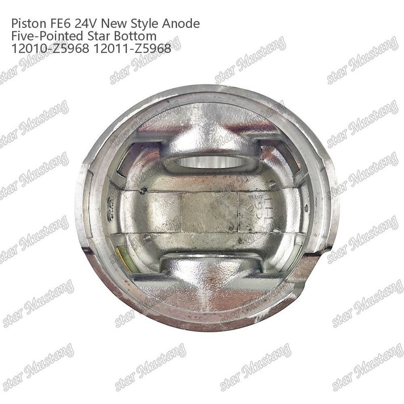 FE6T Piston Mesin 24V Tipe Baru 2.5x2x4mm 12011-Z5776 12011-Z5506 12011-Z5968 Untuk suku cadang mesin Nissan