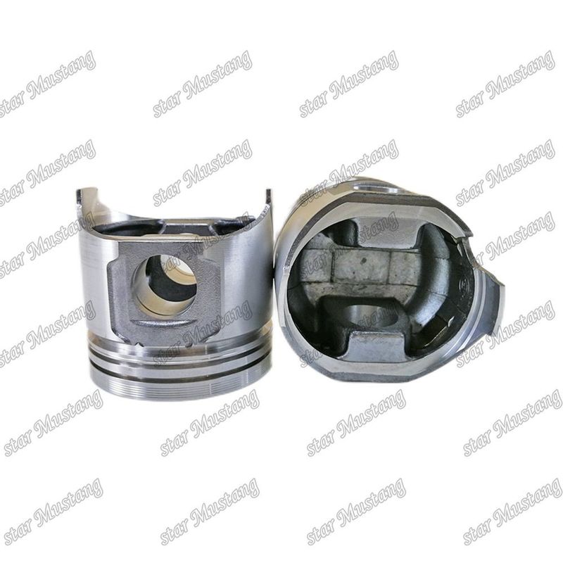 Piston 3D88E-3 4D88E-3 3TNC88 4TNC88 Ukuran Kamar 47mm 129001-22081 Untuk Bagian Perbaikan Mesin Diesel Yanmar