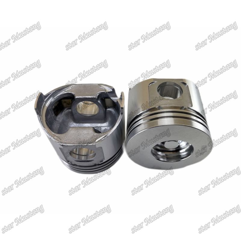 Piston 3D88E-5 3D88E-6 4D88E-5 3TNV88 4TNV88 Ukuran Kamar 43mm 129005-22080 Untuk Bagian Perbaikan Mesin Diesel Yanmar