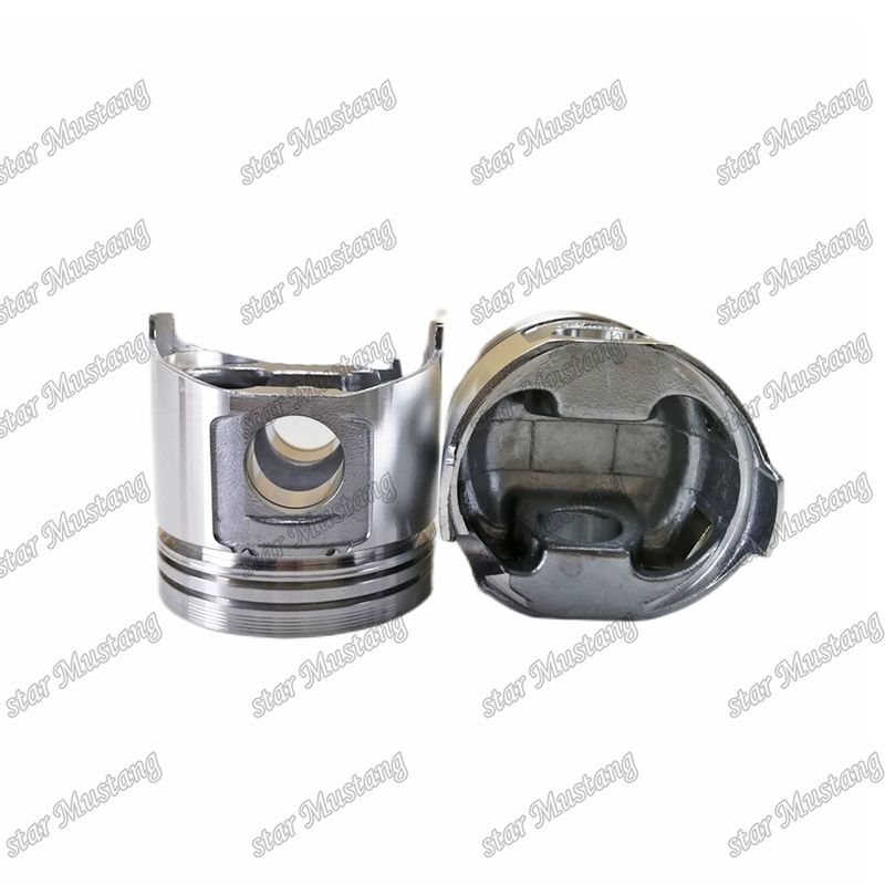 Piston 3D88E-5 3D88E-6 4D88E-5 3TNV88 4TNV88 Ukuran Kamar 43mm 129005-22080 Untuk Bagian Perbaikan Mesin Diesel Yanmar