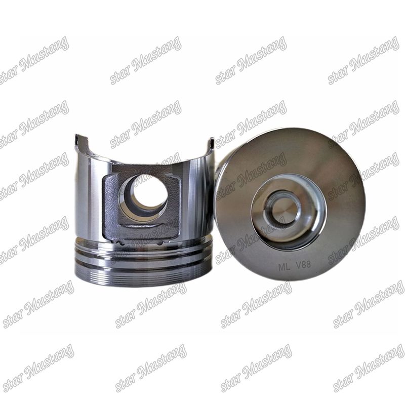 Piston 3D88E-5 3D88E-6 4D88E-5 3TNV88 4TNV88 Ukuran Kamar 43mm 129005-22080 Untuk Bagian Perbaikan Mesin Diesel Yanmar