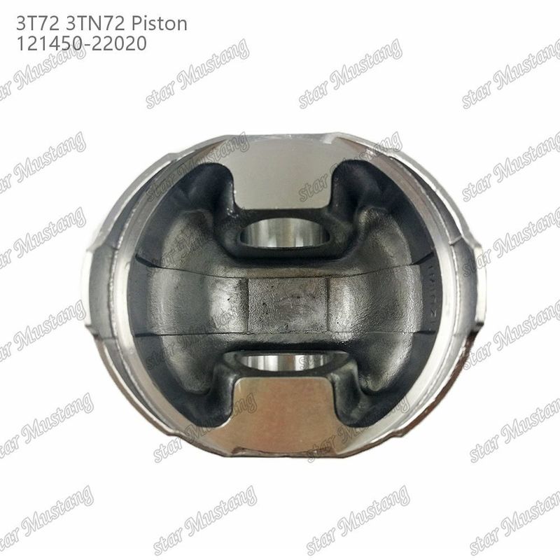 Piston 3TN72 3T72 Flat Bottom 65.5mm Height 121450-22020 Untuk Bagian Perbaikan Mesin Diesel Yanmar