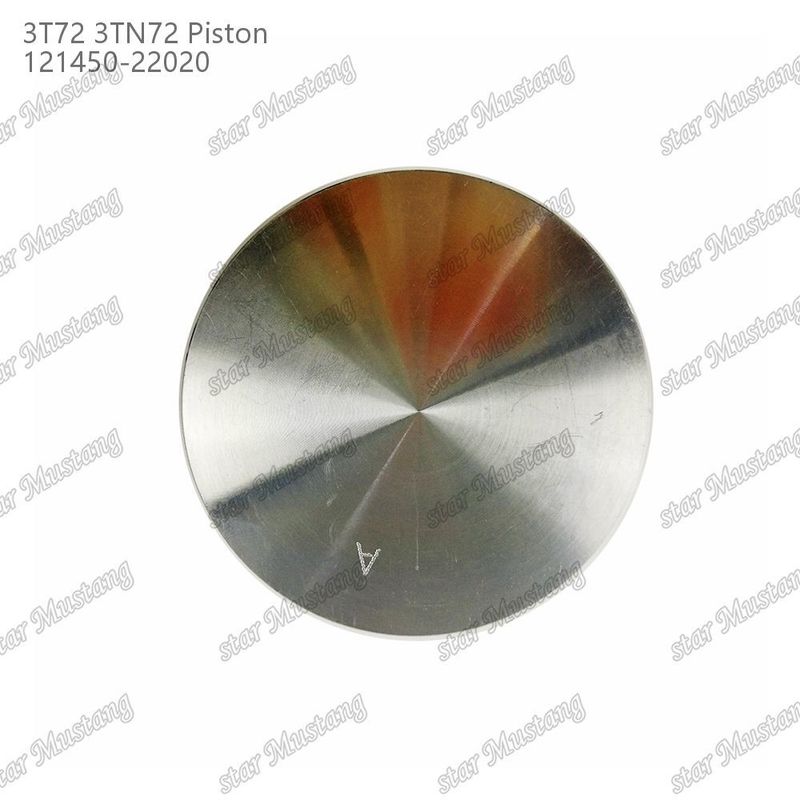 Piston 3TN72 3T72 Flat Bottom 65.5mm Height 121450-22020 Untuk Bagian Perbaikan Mesin Diesel Yanmar