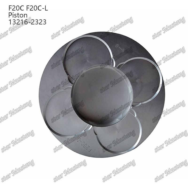 Piston F20C-L Flat bottom 13216-2323 Untuk bagian perbaikan mesin diesel Hino