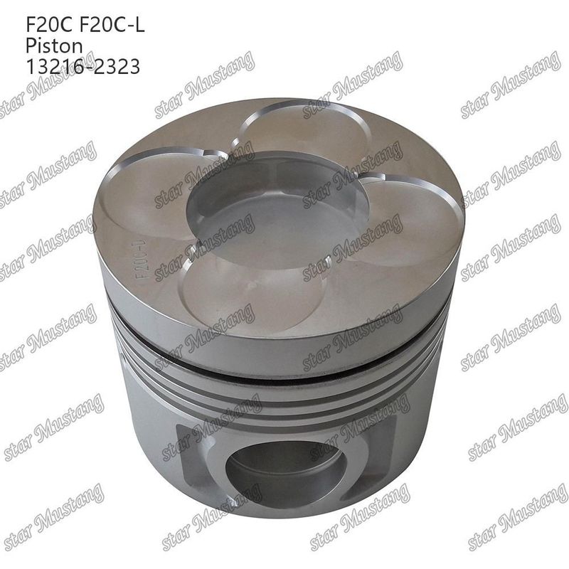 Piston F20C-L Flat bottom 13216-2323 Untuk bagian perbaikan mesin diesel Hino