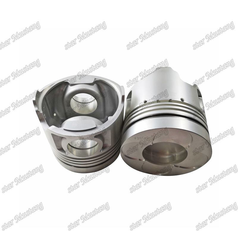 Piston F20C-R Flat bottom 13216-1263 Untuk bagian perbaikan mesin diesel Hino
