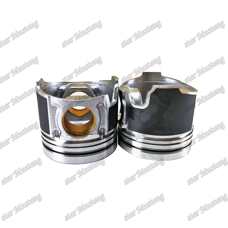 Piston J05E J08E Kamar pembakaran 63mm S130A-E0100 S130A-E0101 Untuk suku cadang mesin Hino