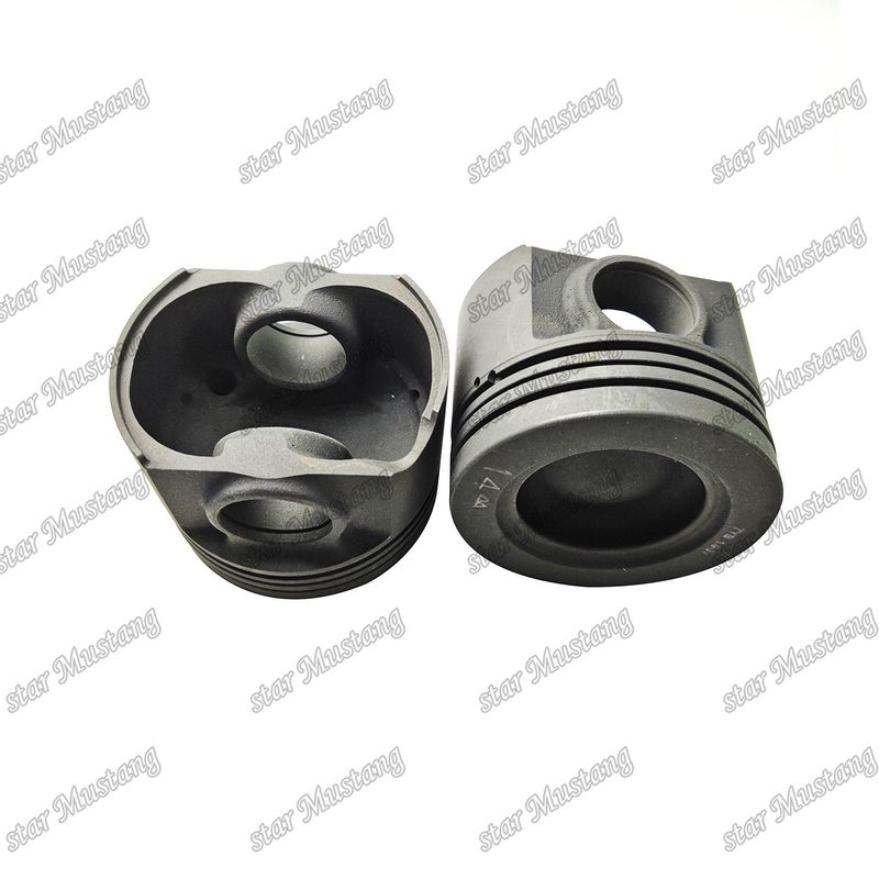 Piston J05E J08E Besi 63.5mm Kamar pembakaran Untuk suku cadang mesin Hino