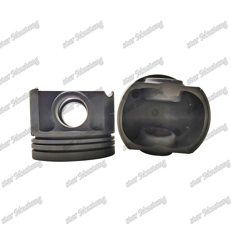 Piston J05E J08E Besi 63.5mm Kamar pembakaran Untuk suku cadang mesin Hino