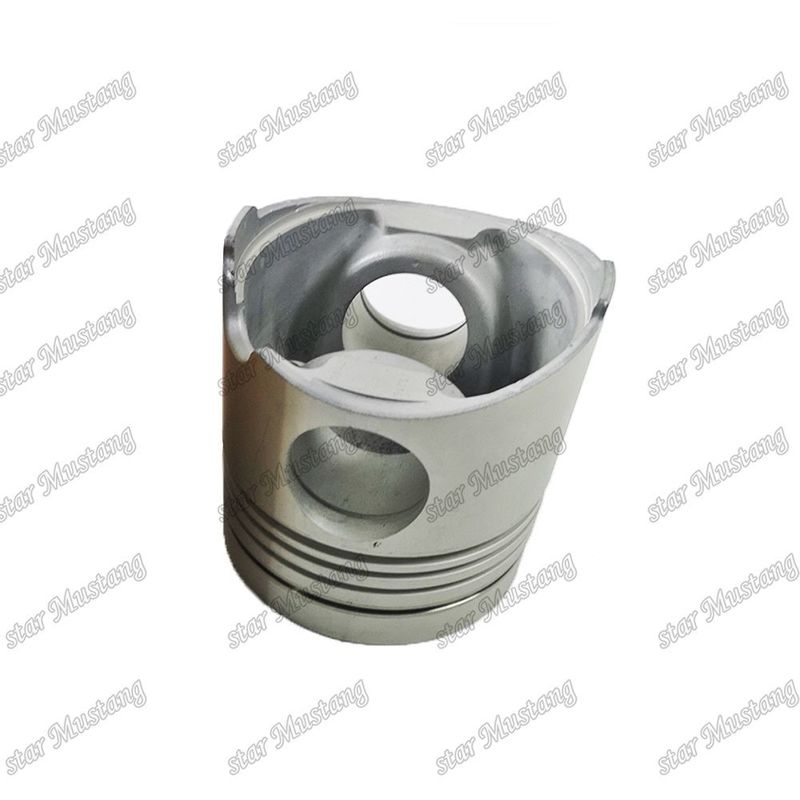 Piston K13C 12V Kamar pembakaran 80mm 13216-2140 Untuk suku cadang mesin Hino
