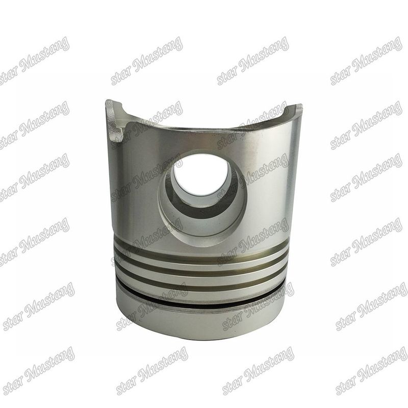 Piston K13C 12V Kamar pembakaran 80mm 13216-2140 Untuk suku cadang mesin Hino