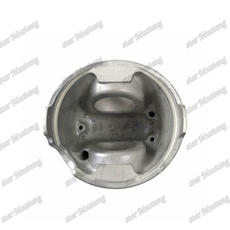 Piston K13C 12V Kamar pembakaran 80mm 13216-2140 Untuk suku cadang mesin Hino