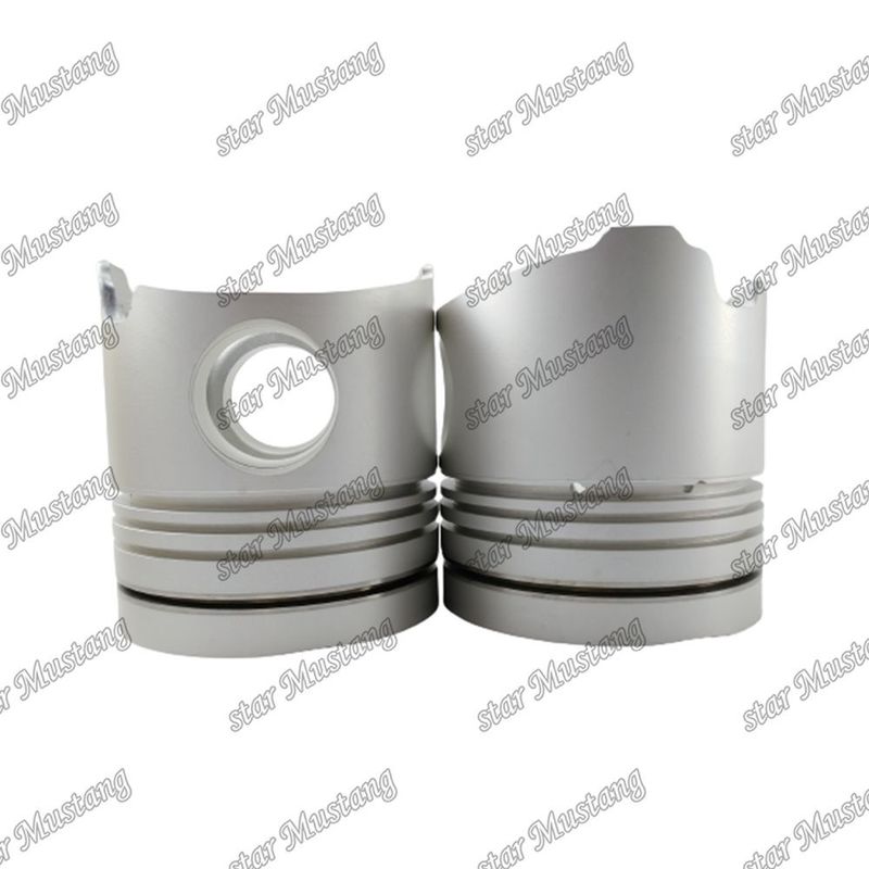 Piston K13C 24V Kamar pembakaran 83mm 13216-2330 Untuk suku cadang mesin Hino