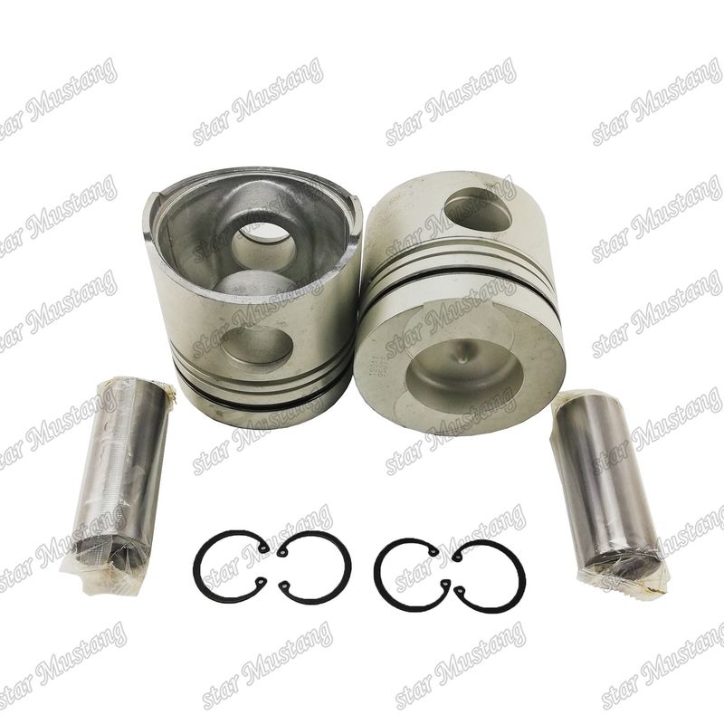 NE6 Mesin Piston Chamber Ukuran 61mm Pin Holes 36 12011-95010 Untuk suku cadang mesin Nissan