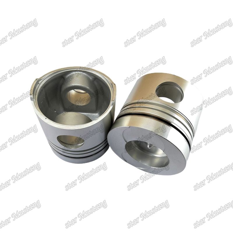 NE6T Mesin Piston Chamber Ukuran 61mm Lubang Pin 36mm 12011-95074 Untuk suku cadang mesin Nissan