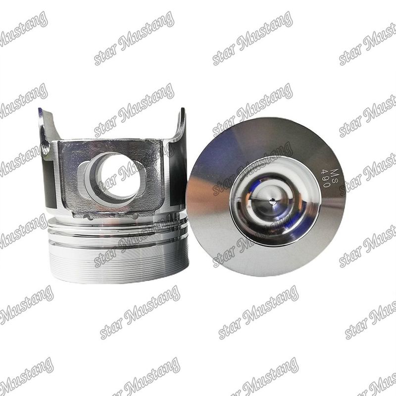 Piston 3TN78 3D78-1 Tinggi 87mm 129100-22080 Untuk bagian perbaikan mesin diesel Yanmar