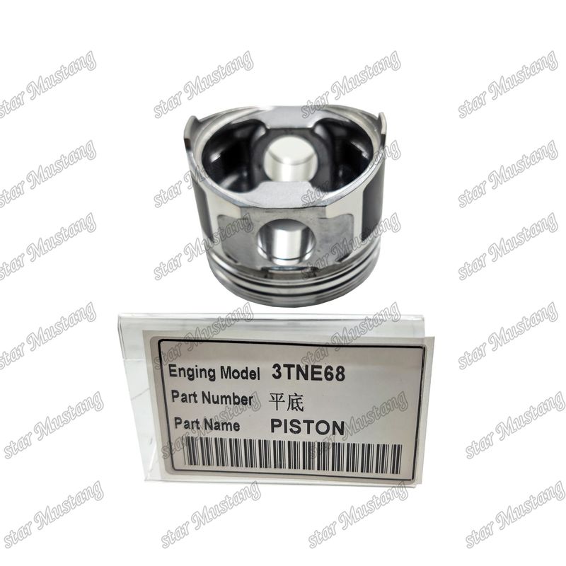 Piston 3TNE68 FLAT 53mm 119265-22080 119326-22080 YM119265-22080 YM119326-2208 Untuk bagian perbaikan mesin diesel Yanmar