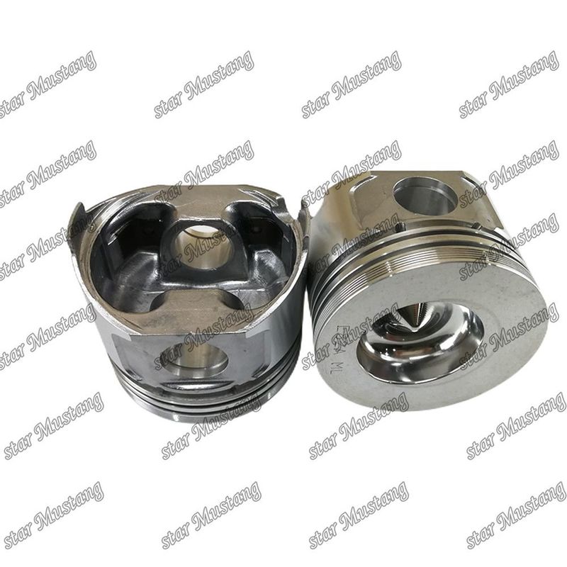 Piston 3TNE82A 71mm Ketinggian Kamar Pembakaran 44mm 119813-22080 Untuk Bagian Perbaikan Mesin Diesel Yanmar