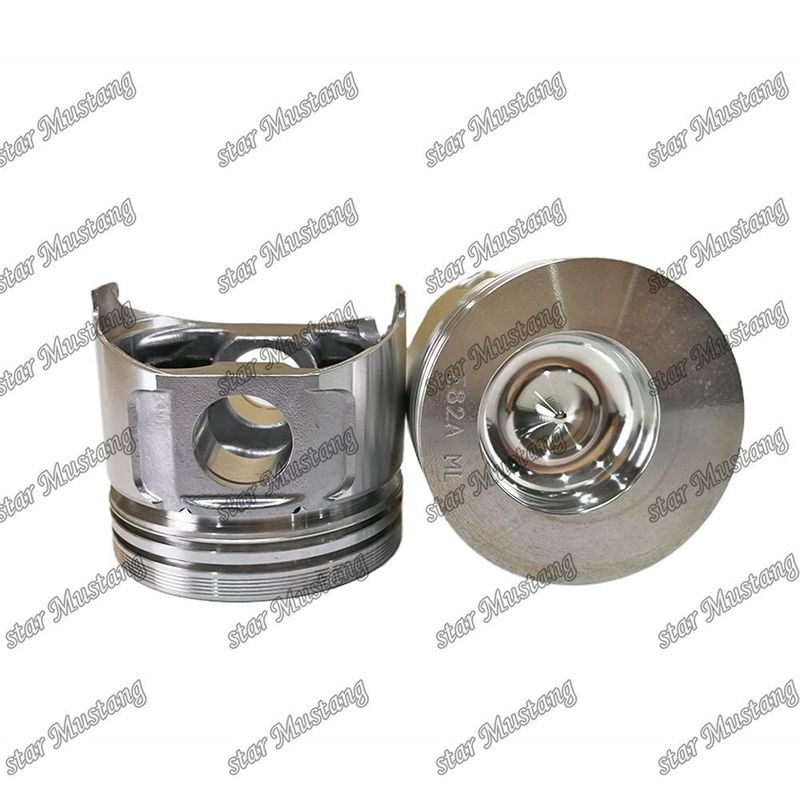 Piston 3TNE82A 71mm Ketinggian Kamar Pembakaran 44mm 119813-22080 Untuk Bagian Perbaikan Mesin Diesel Yanmar
