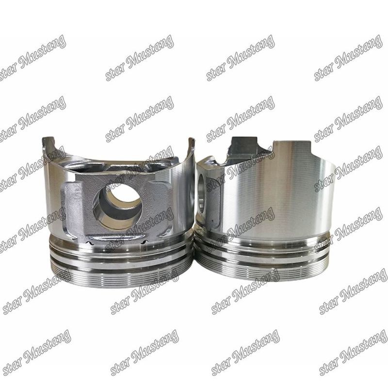 Piston 3TNE82A 71mm Ketinggian Kamar Pembakaran 44mm 119813-22080 Untuk Bagian Perbaikan Mesin Diesel Yanmar