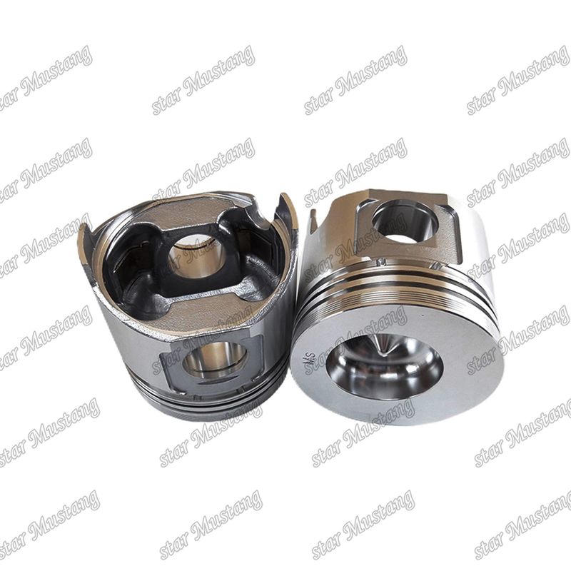 Piston 4TNE84T Tinggi 84mm Kamar pembakaran Ukuran 45mm 129002-22090 Untuk bagian perbaikan mesin diesel Yanmar
