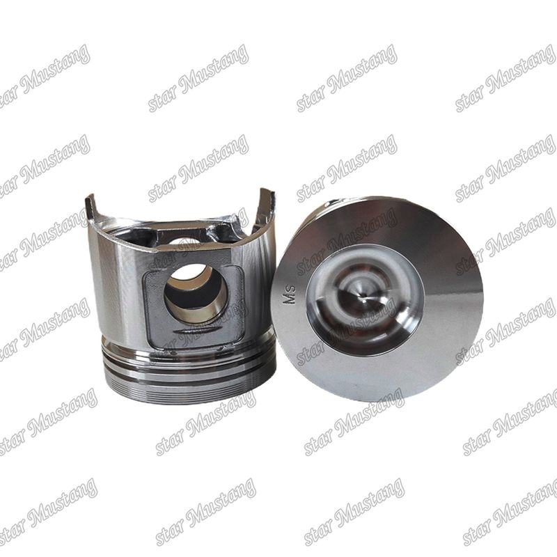 Piston 4TNE84T Tinggi 84mm Kamar pembakaran Ukuran 45mm 129002-22090 Untuk bagian perbaikan mesin diesel Yanmar