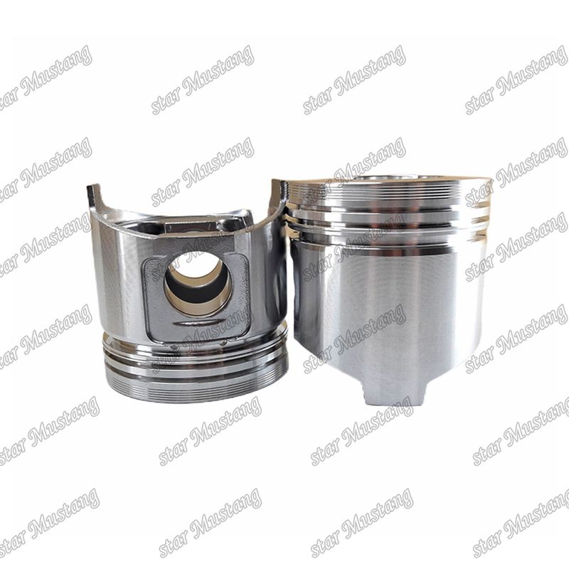 Piston 4TNE84T Tinggi 84mm Kamar pembakaran Ukuran 45mm 129002-22090 Untuk bagian perbaikan mesin diesel Yanmar