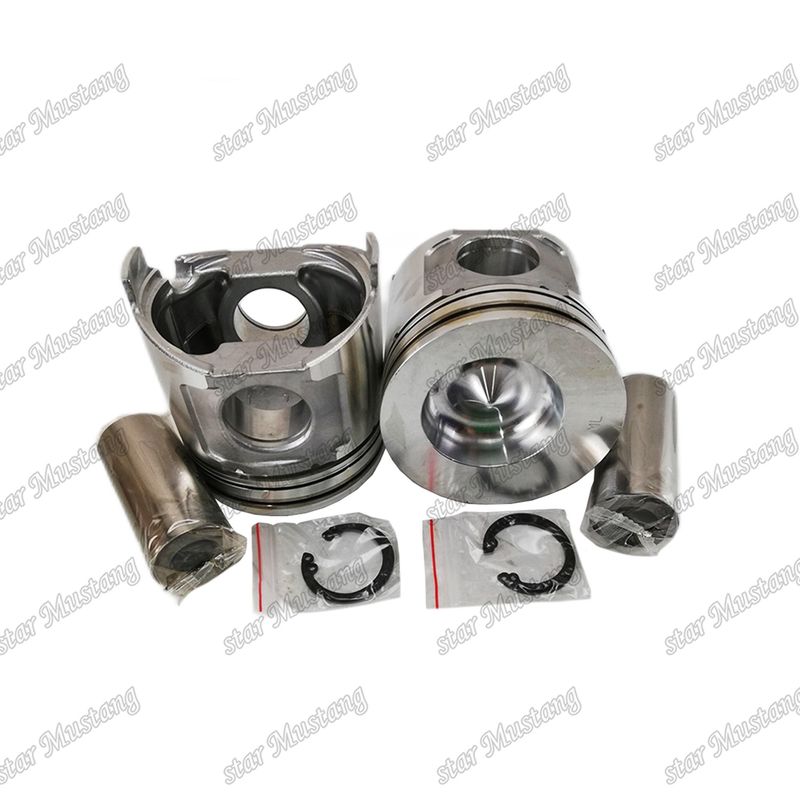 Piston 4TNE106 Tanpa Katup Cetak 123900-22080 Untuk Bagian Perbaikan Mesin Diesel Yanmar