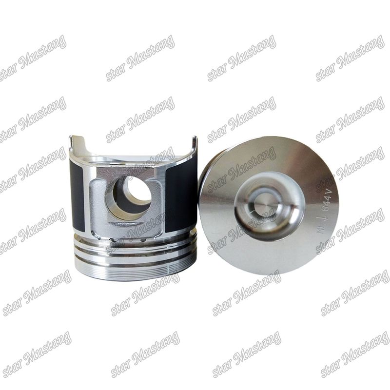 Piston S4D84E-5 4TNV84 Tinggi 84mm Kamar pembakaran Ukuran 41.3mm 129508-22080 Untuk bagian perbaikan mesin diesel Yanmar
